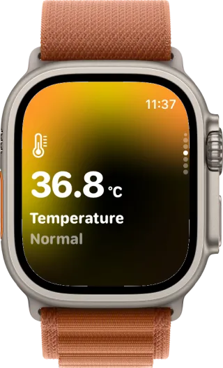 Wrist temperature