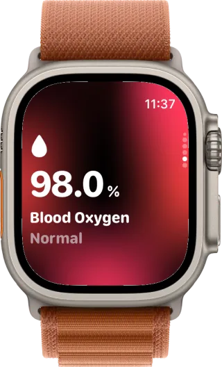 Blood oxygen