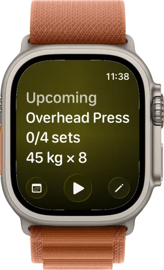 What is coming next in the workout